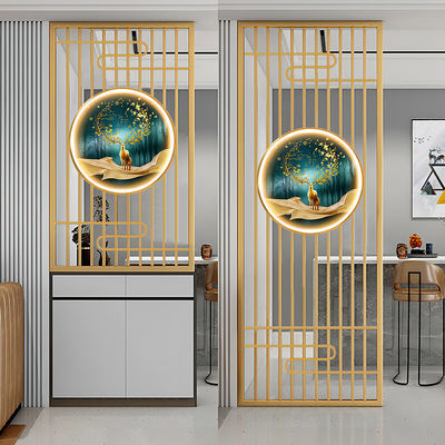 PVD Coating decorative steel fence panels Customized decorative metal wall panels