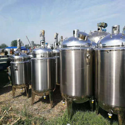500L 1000L Stainless Steel Storage Tank Movable Liquid Storage Tank