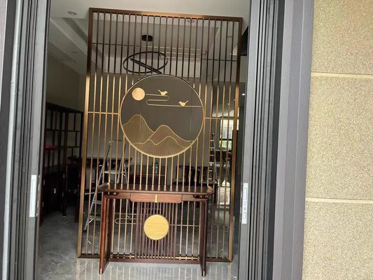 Low Maintenance Decorative Indoor Metal Divider Screen Partitions