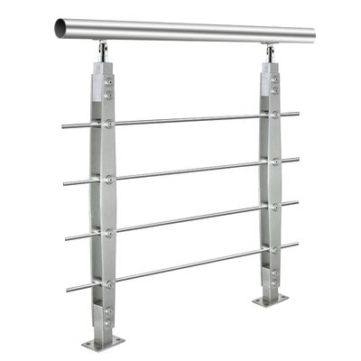 Indoor/Outdoor Stainless Steel Handrail Anti-corrosion Long-lasting Construction