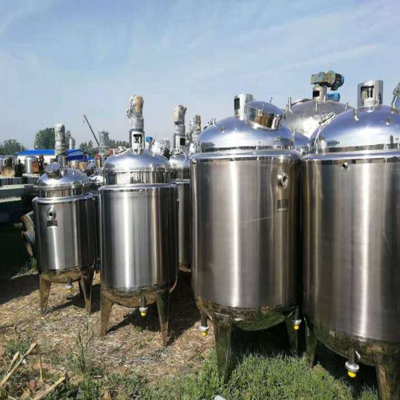 500L 1000L Stainless Steel Storage Tank Movable Liquid Storage Tank