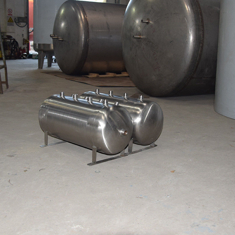 Large Volume 50L Air Stainless Steel Storage Tank 1.25 MPa