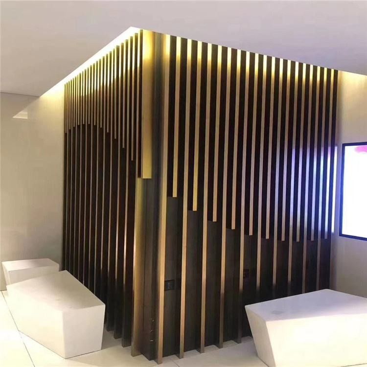 Customizable Thickness Stainless Steel Screen Partition Room Dividers