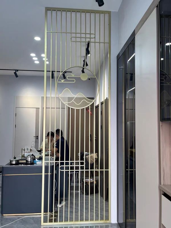 Indoor Stainless Steel Screen Partition Room Dividers For Home Decoration