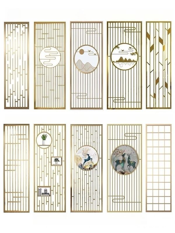 Low Maintenance Decorative Indoor Metal Divider Screen Partitions