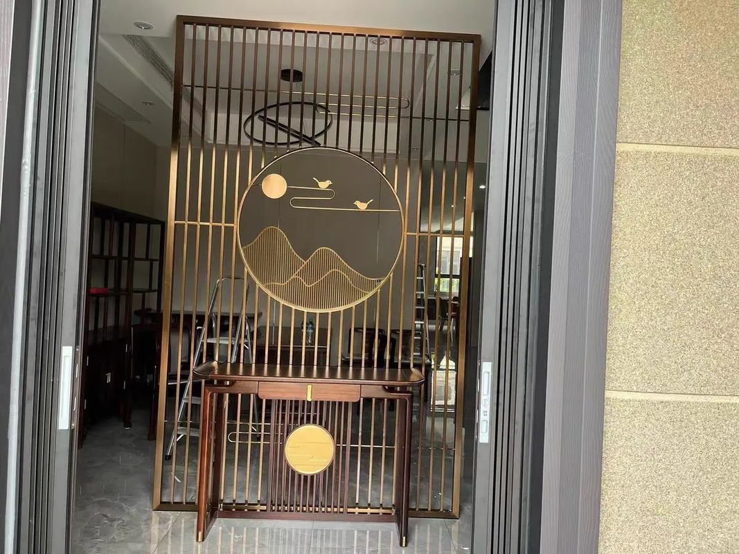 Low Maintenance Decorative Indoor Metal Divider Screen Partitions