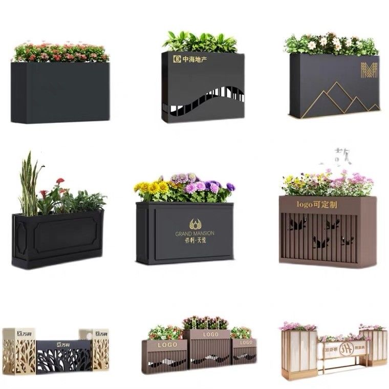 Durable Stainless Steel Flowerpot For Gardening Enthusiast