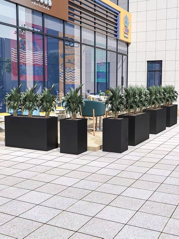 Custom Stainless Steel Flowerpot Home Decoration High Durability