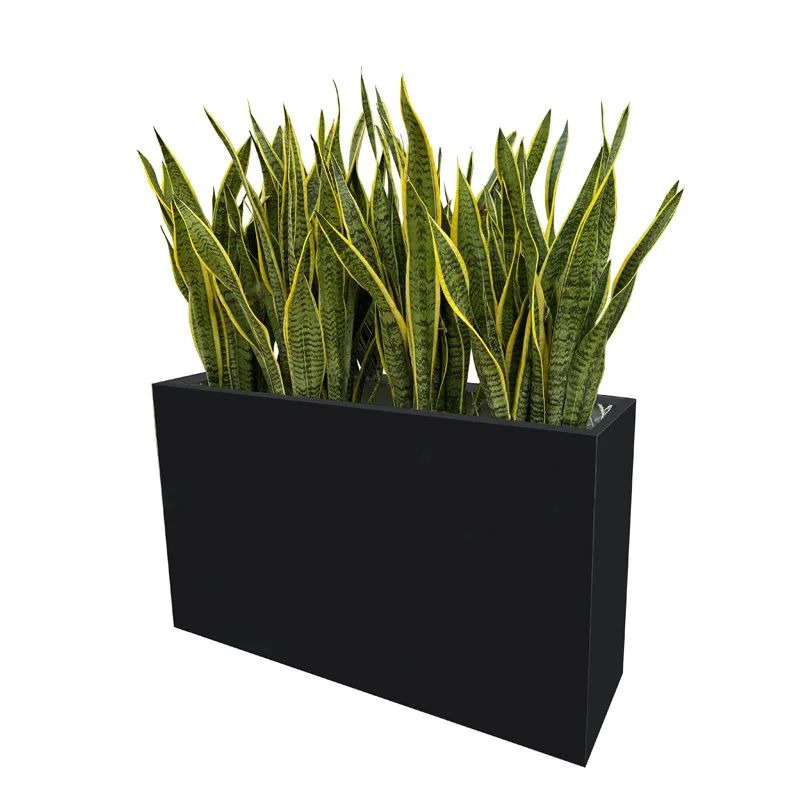 High Durability Rust Resistance Stainless Steel Flowerpot For Indoor Outdoor