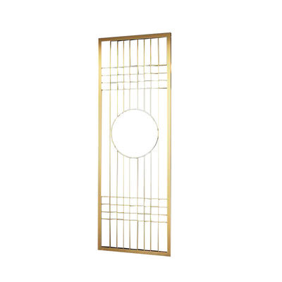 Hand Polishing Decorative Metal Panels Metal Wall Covering Panels Room Divider